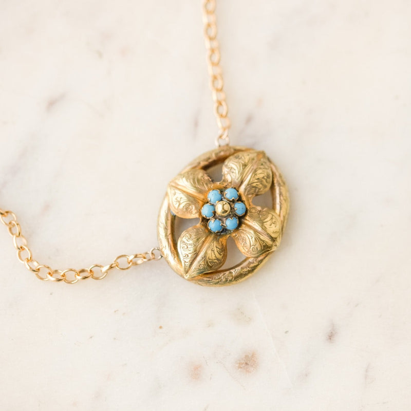 Agnes Turquoise Pendant