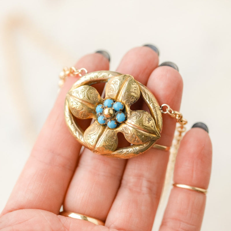 Agnes Turquoise Pendant