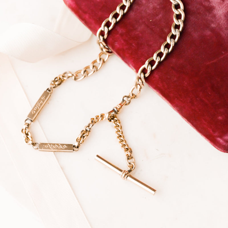 Sienna Victorian Toggle Necklace