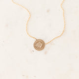 "M" Victorian Pendant