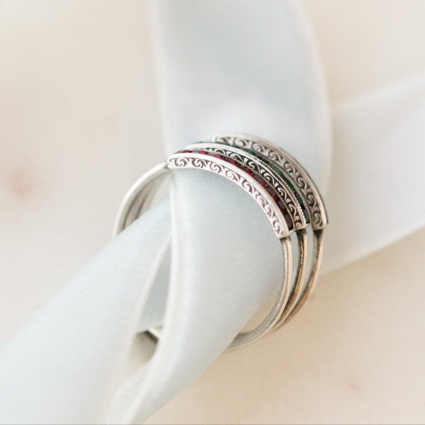 Lashe Sterling Flip Ring
