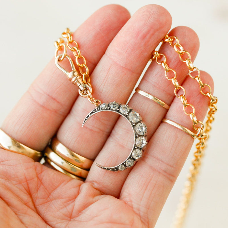Celestial Crescent Pendant