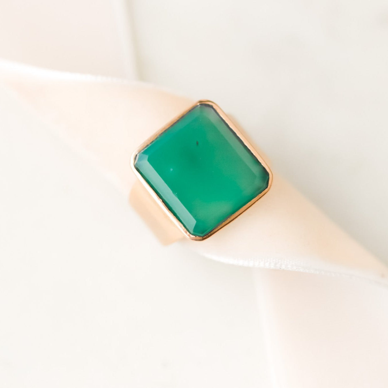 Cornwall Chrysoprase Signet