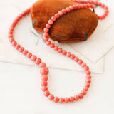 Kara Victorian Coral Necklace