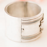 Essie Silver Buckle Bangle