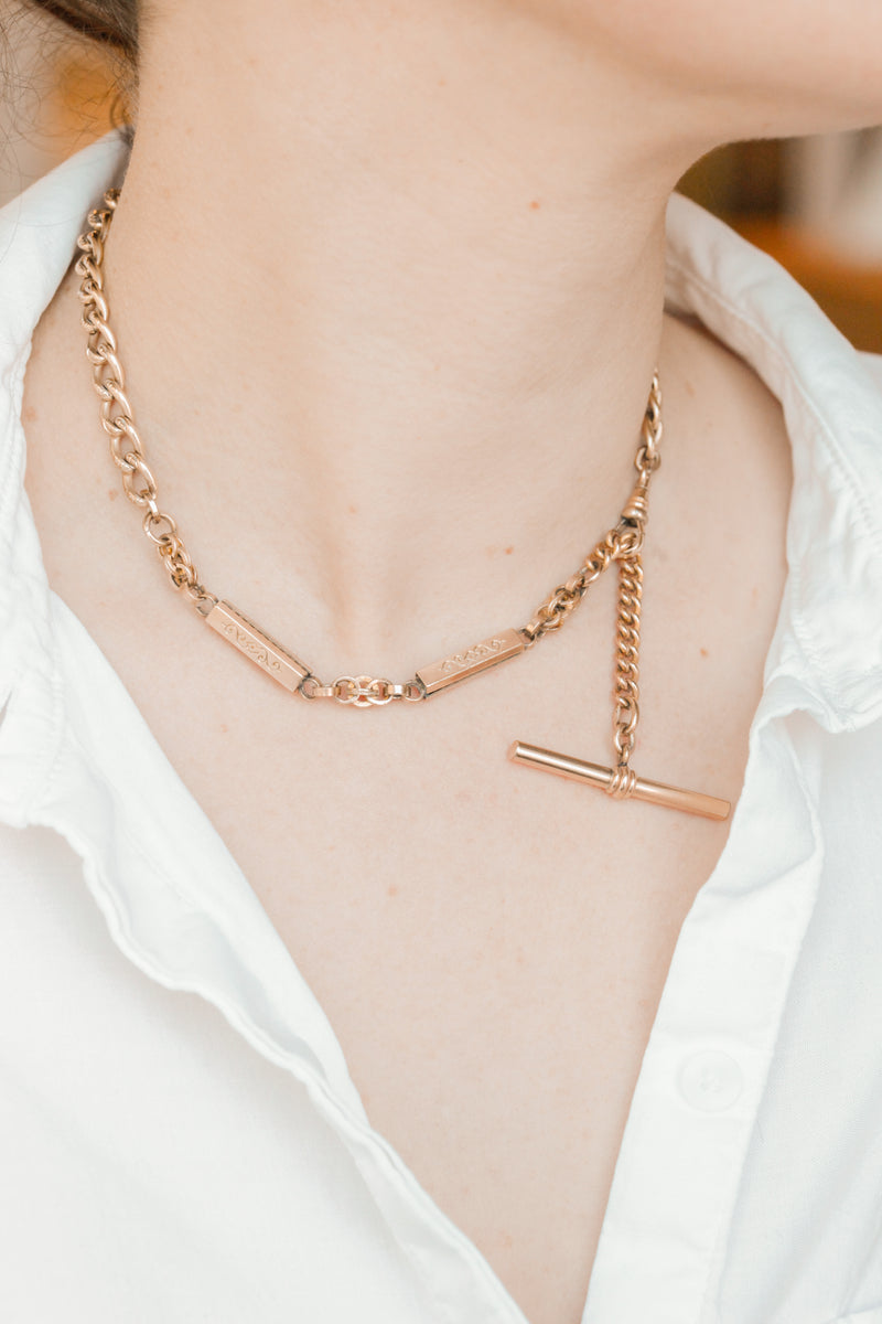 Sienna Victorian Toggle Necklace