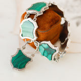 Hidden Locket Malachite Bracelet