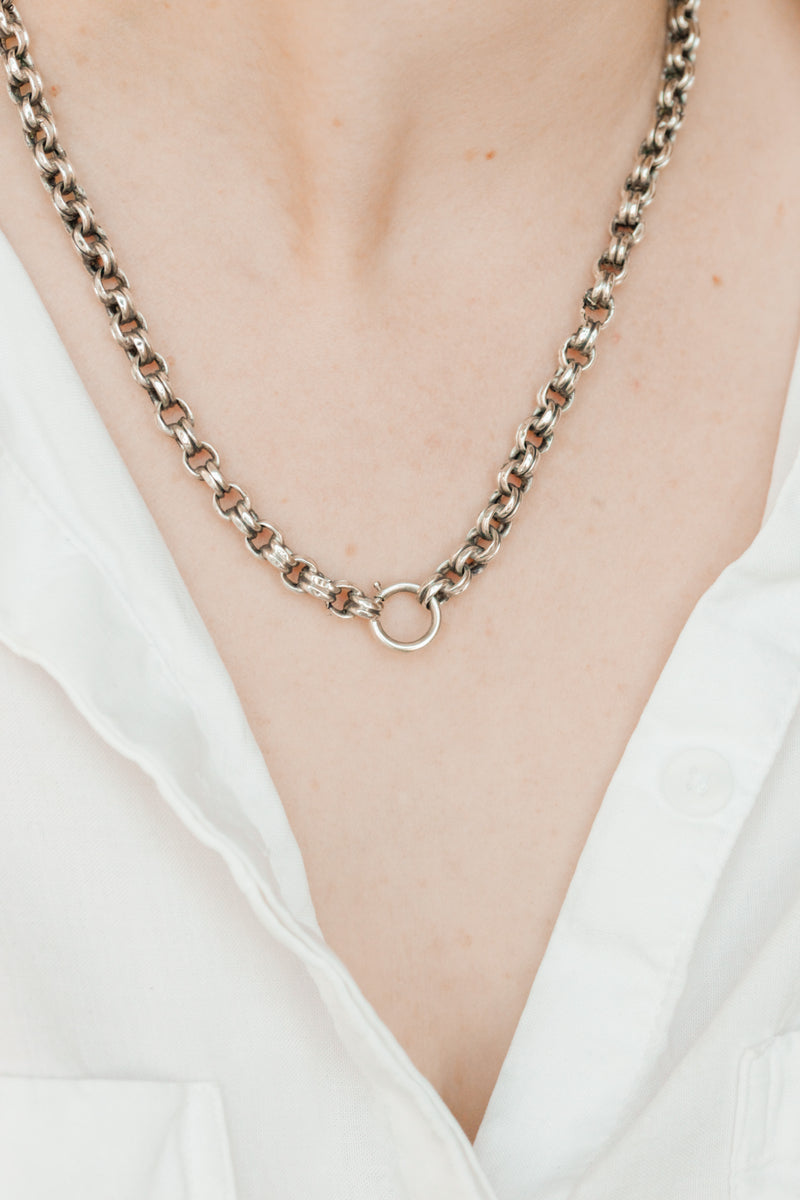 Prudence Silver Necklace