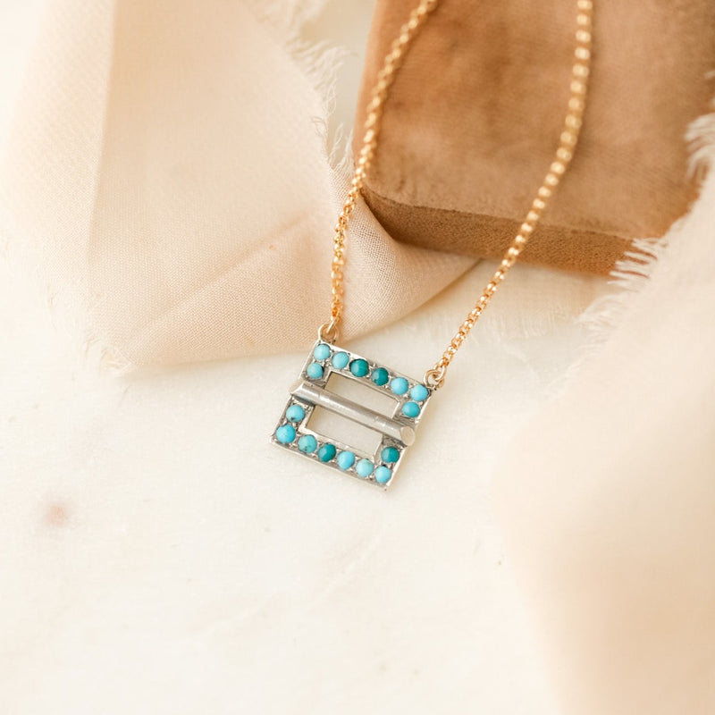 Stanley Turquoise Pendant