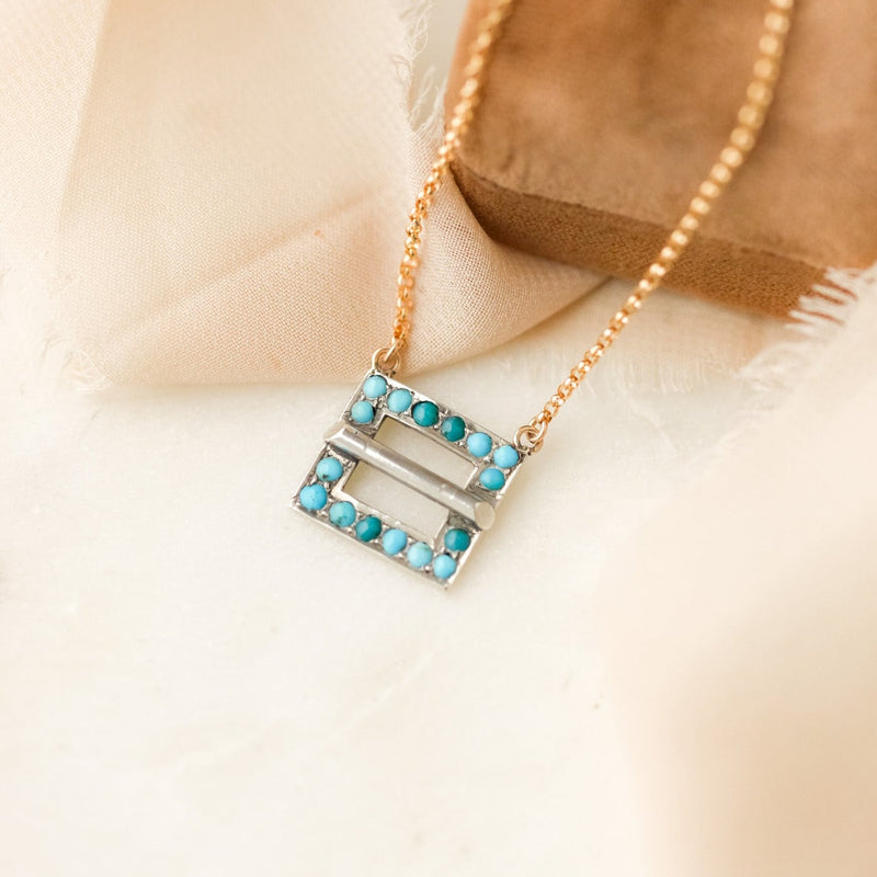 Stanley Turquoise Pendant