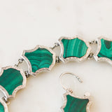 Hidden Locket Malachite Bracelet