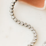 Edwardian Paste Tennis Necklace
