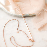 Julienne Gold Swizzle Stick