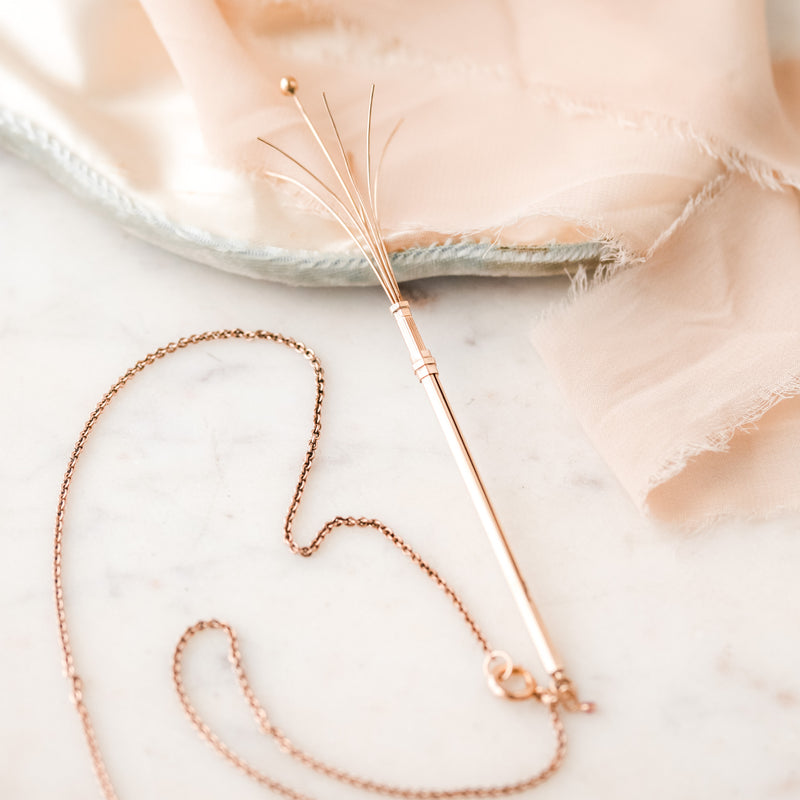 Julienne Gold Swizzle Stick