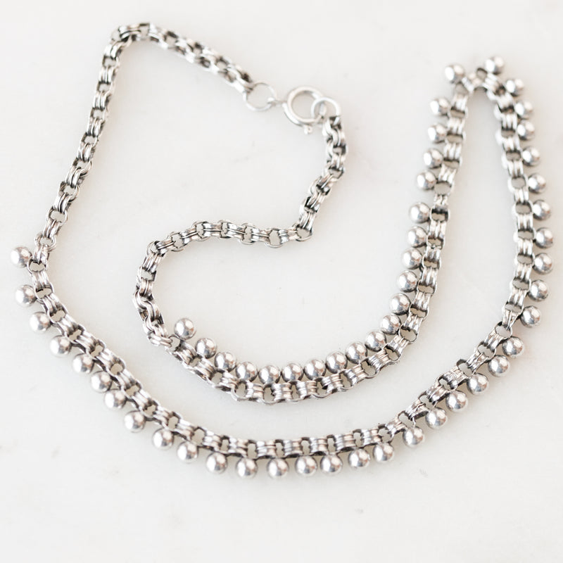 Sharie Sterling Orb Necklace