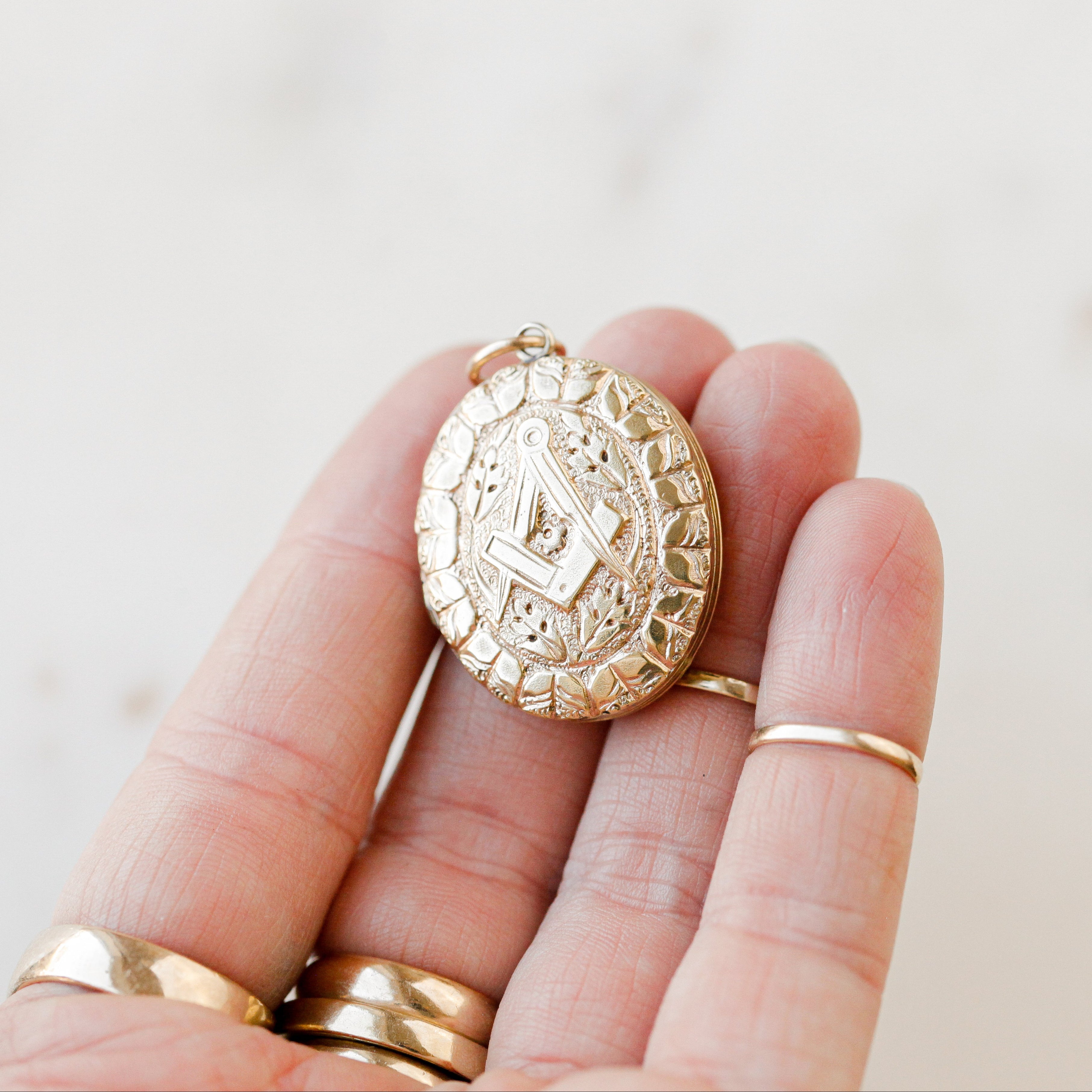 Victorian Freemason's Locket