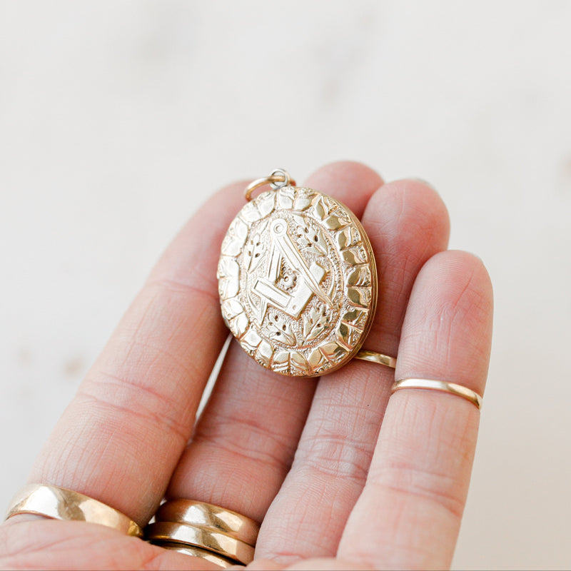 Victorian Freemason's Locket