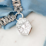 Engraved Fern Book Chain Locket