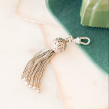 Georgie Silver Tassel Charm