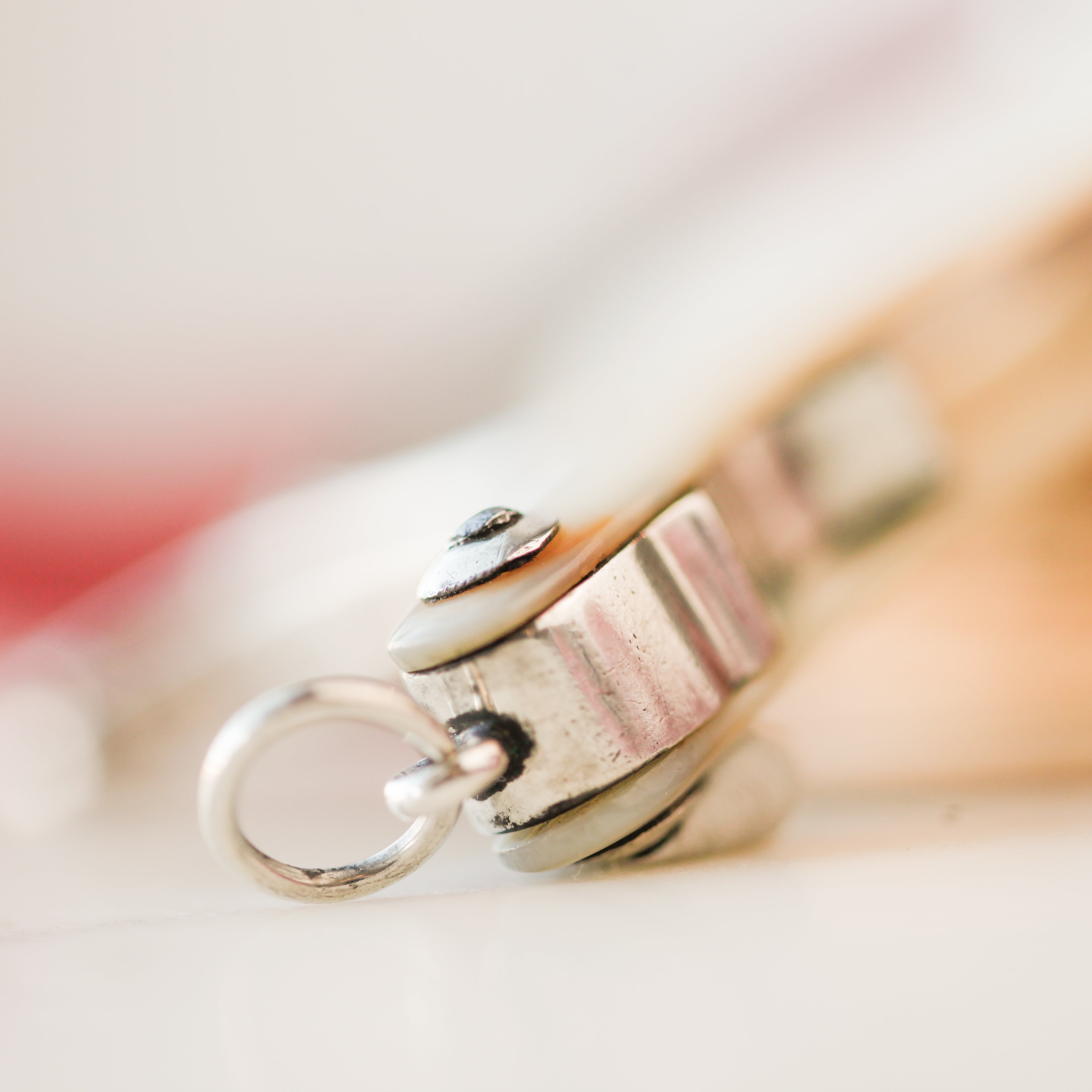 Mother of Pearl Lorgnette Glasses