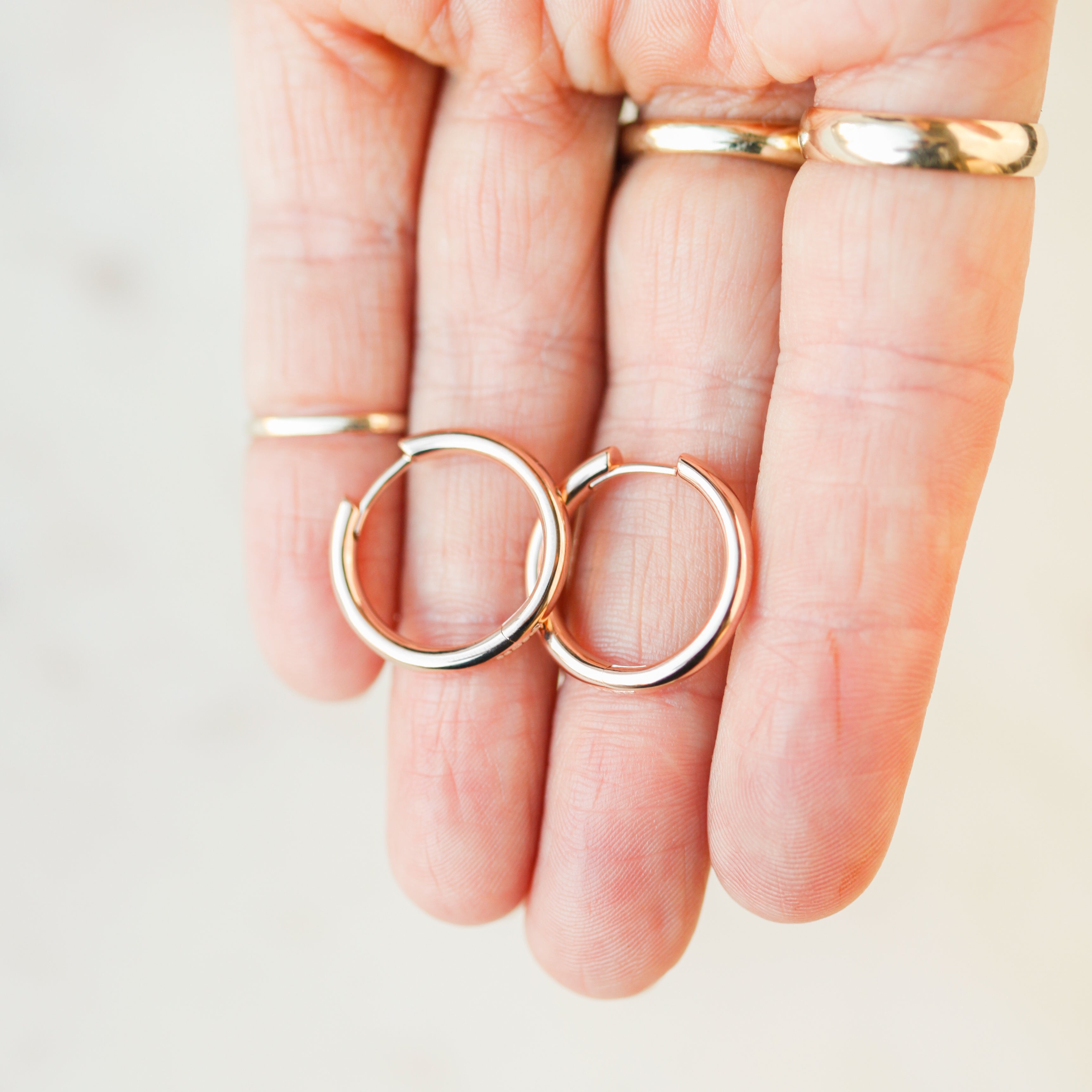 Rosie Gold Hoops