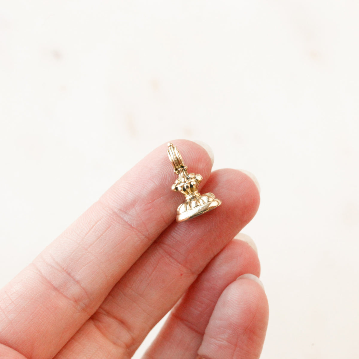 Hazel Victorian Squirrel Seal Pendant