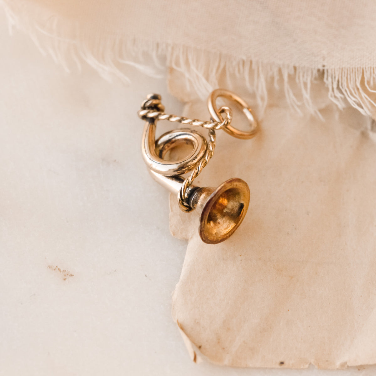 Josephine Victorian Horn Charm