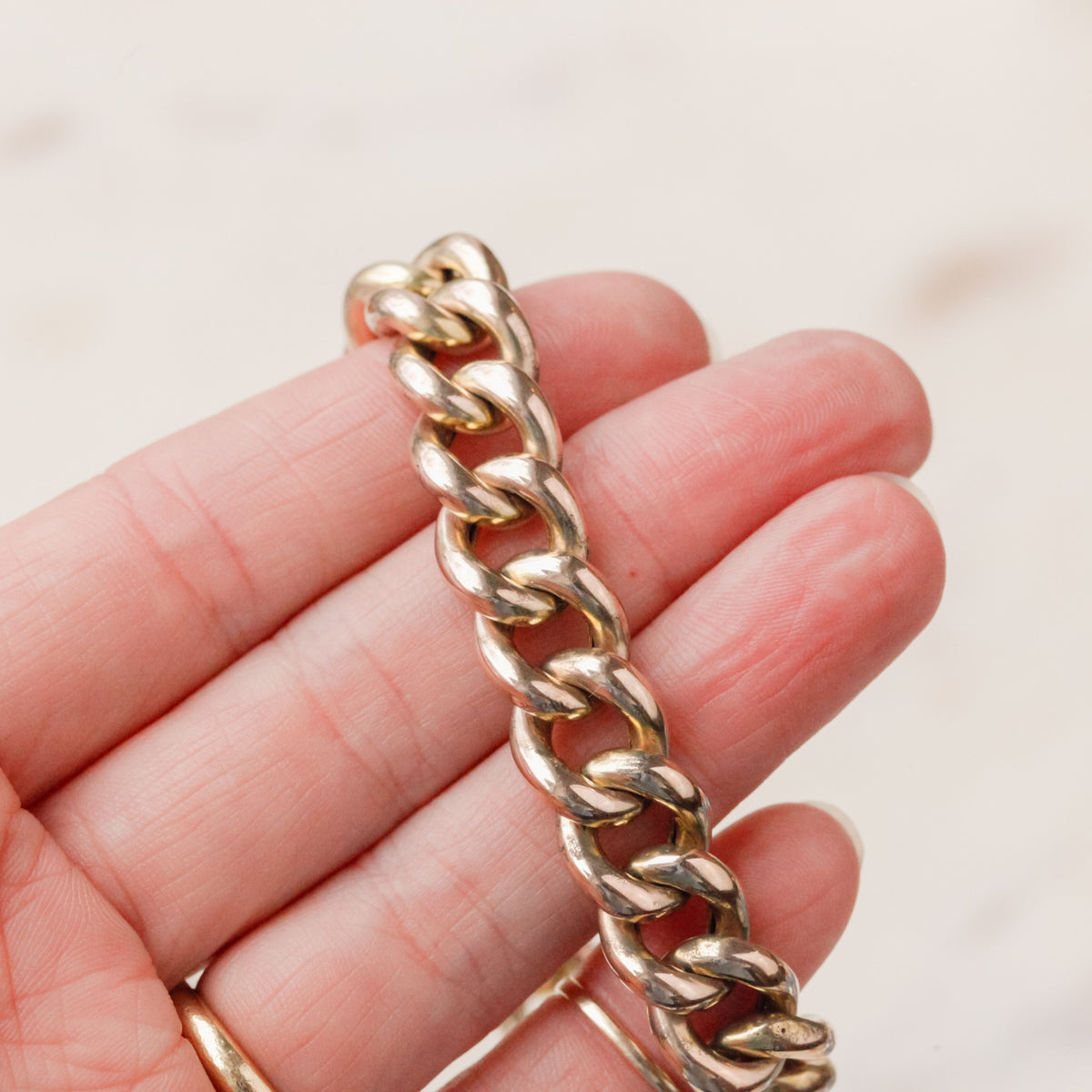 Hollace 10k Curb Bracelet