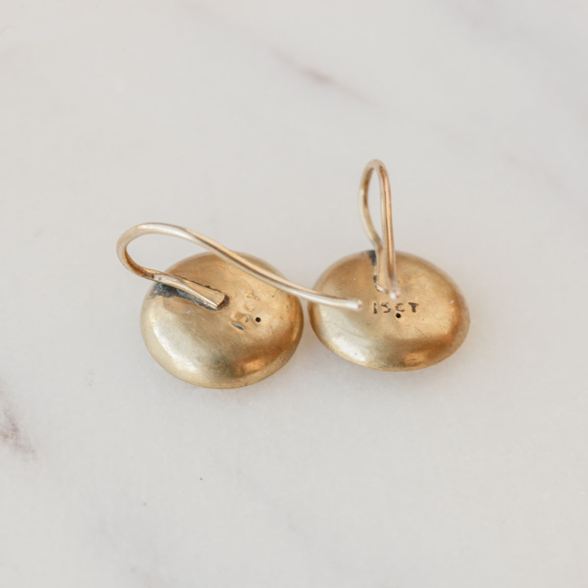 Marnie Victorian Seed Pearl Grape Earrings