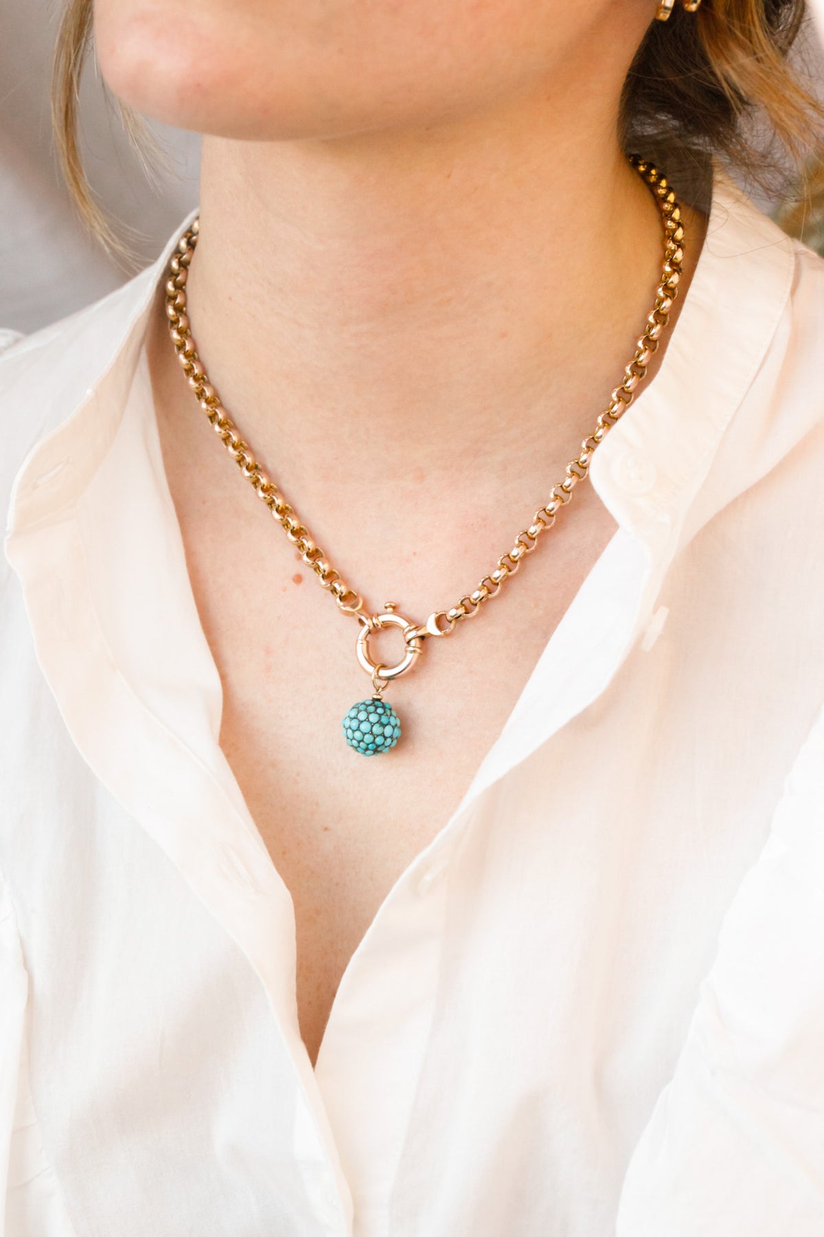 Georgie Rolo Chain and Bolt Clasp