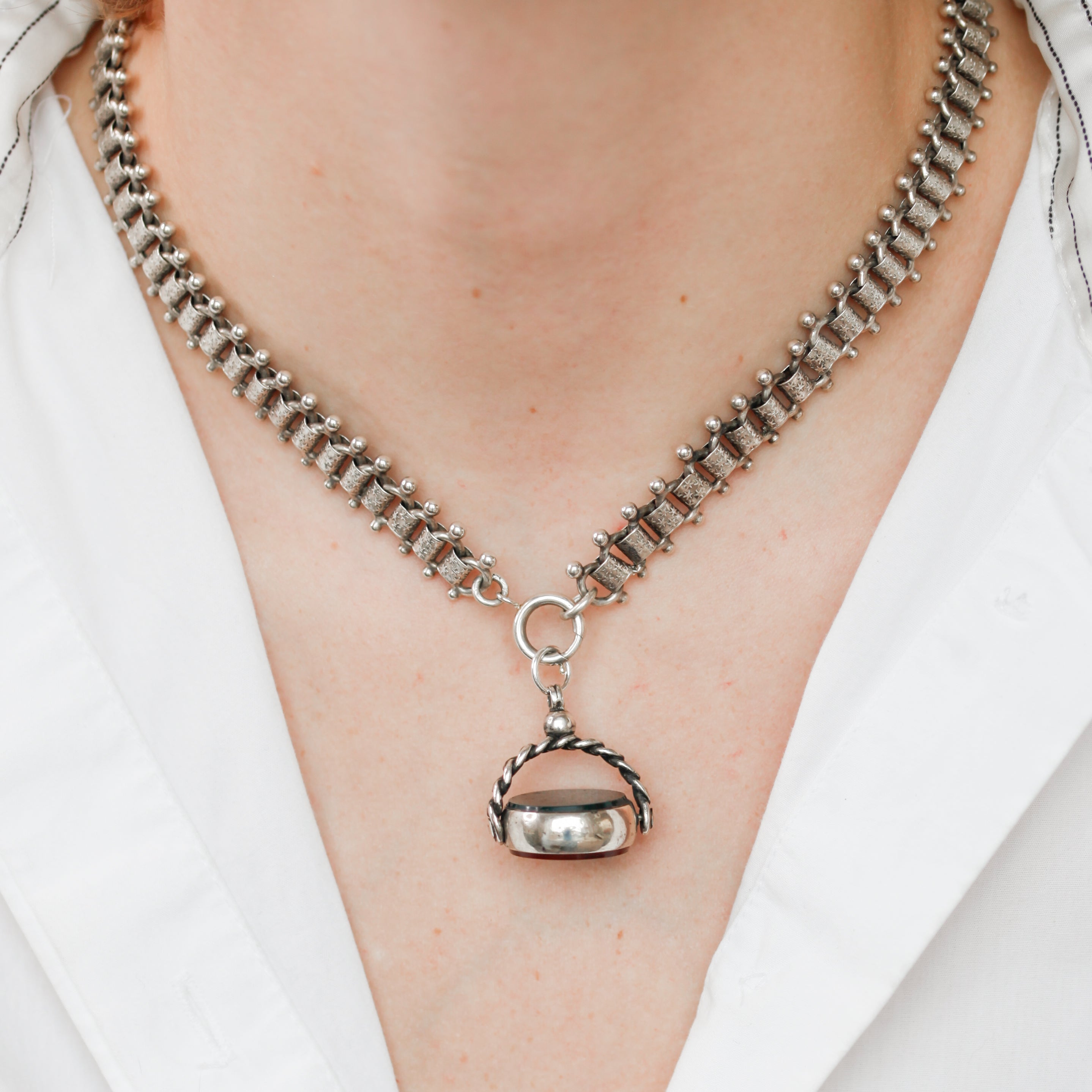 Custom Bloodstone Fob