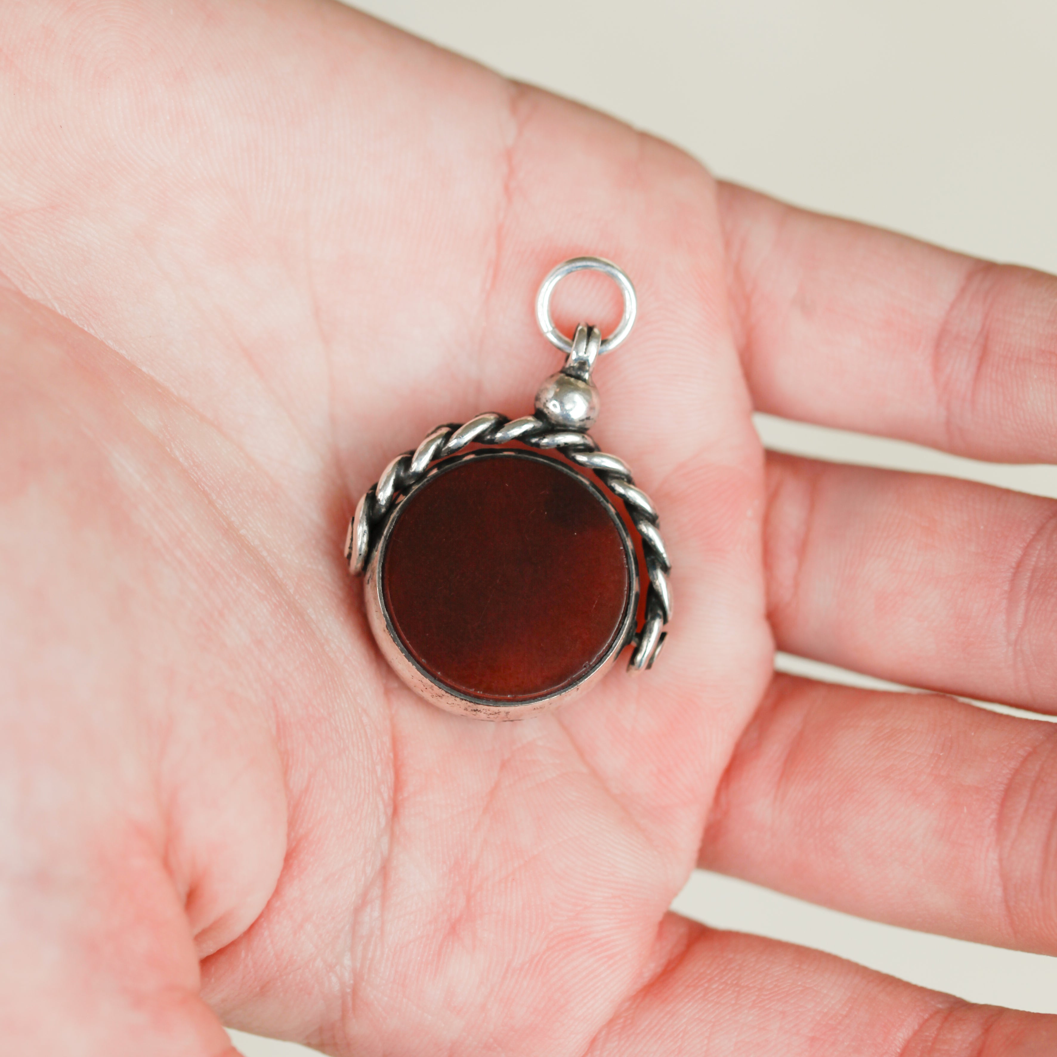 Custom Bloodstone Fob