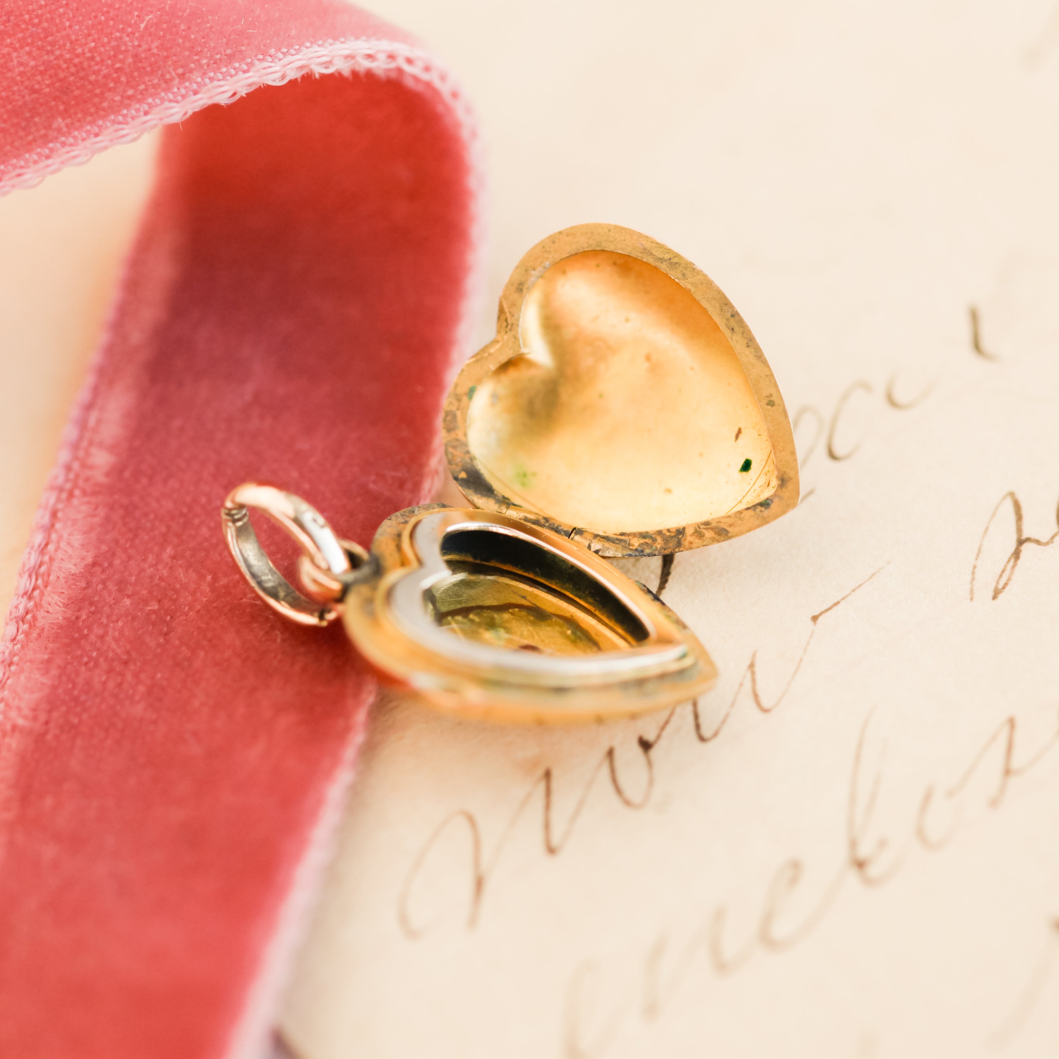 Eros Diamond + Ruby Heart Locket