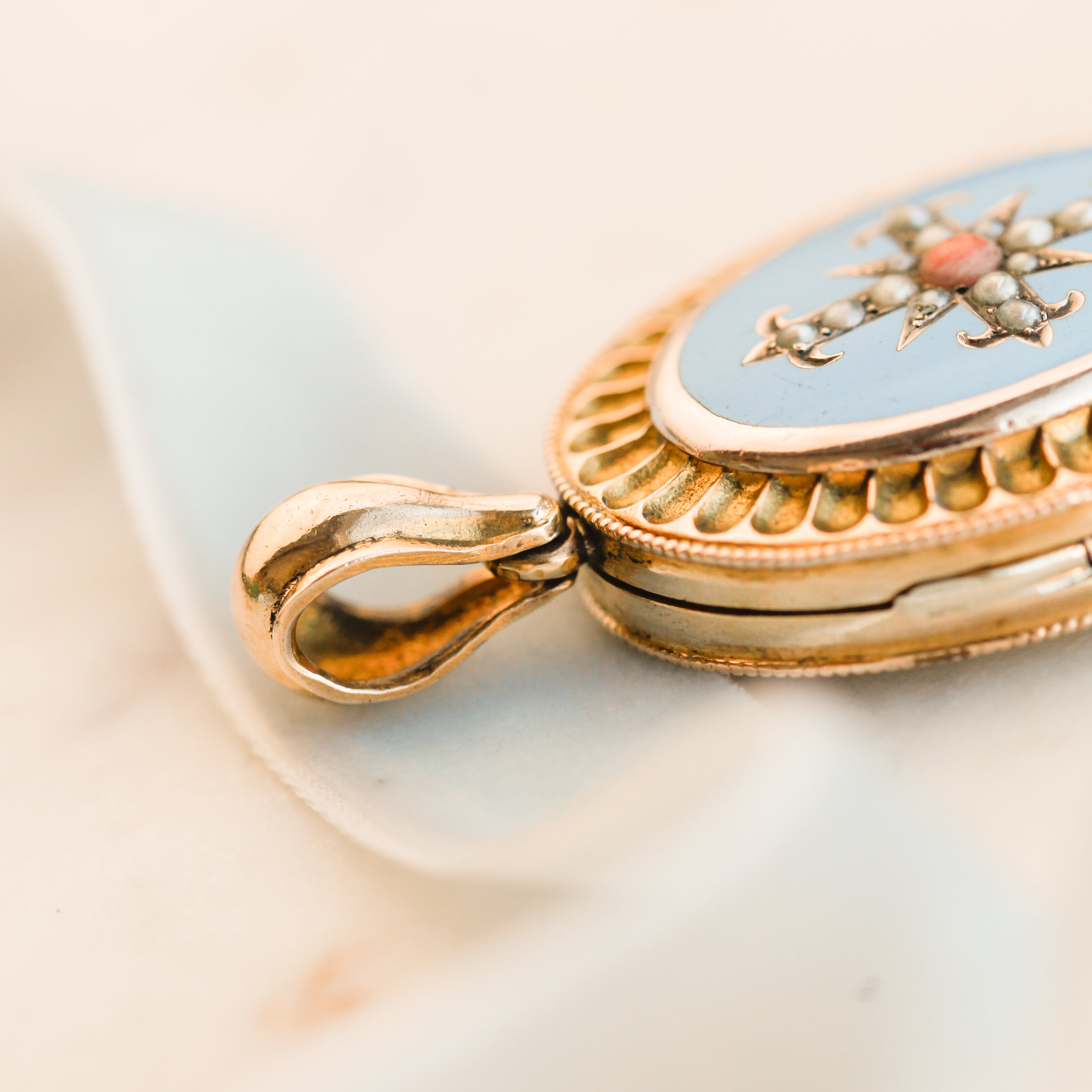 Wymark Enameled Locket