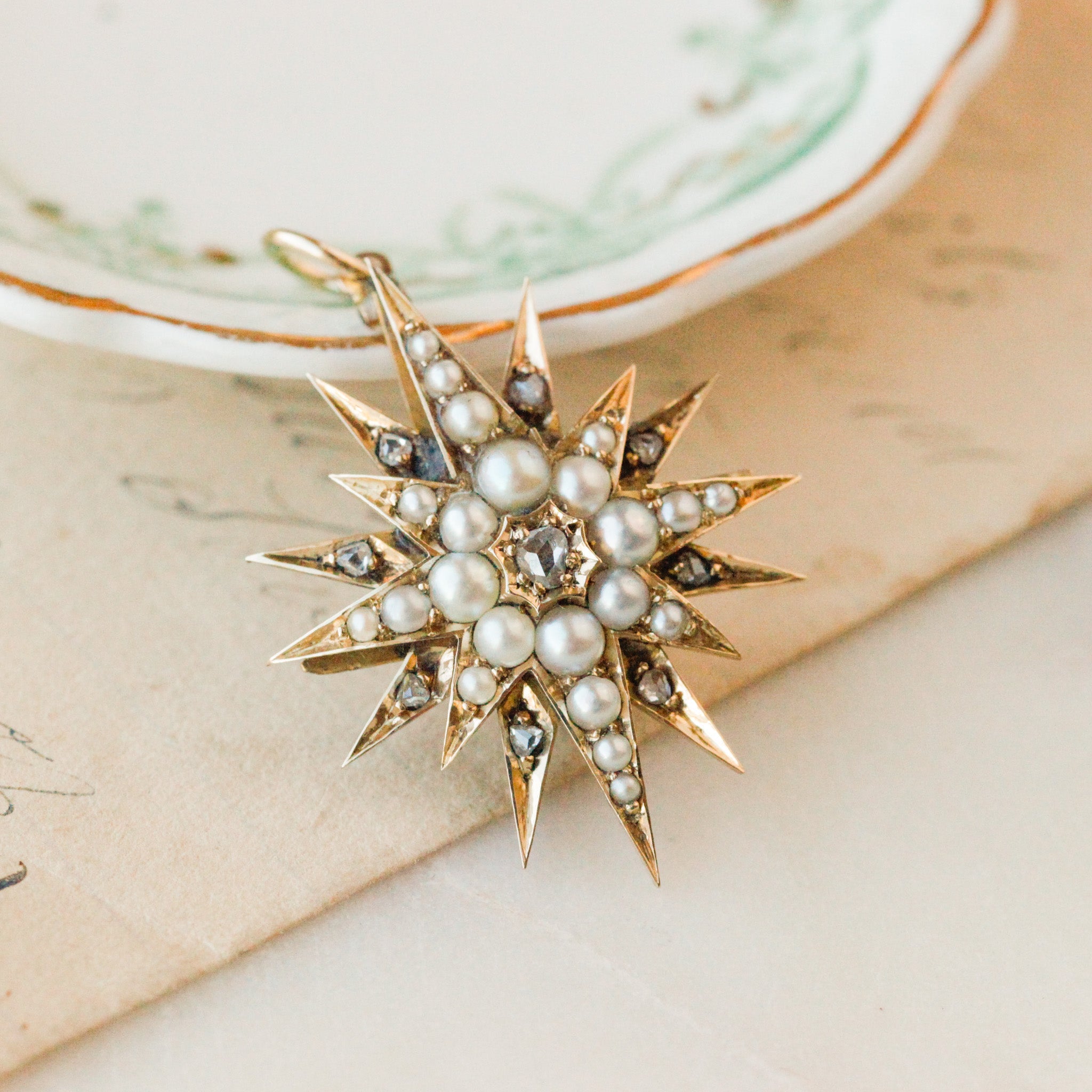 Hanie Celestial Starburst Charm