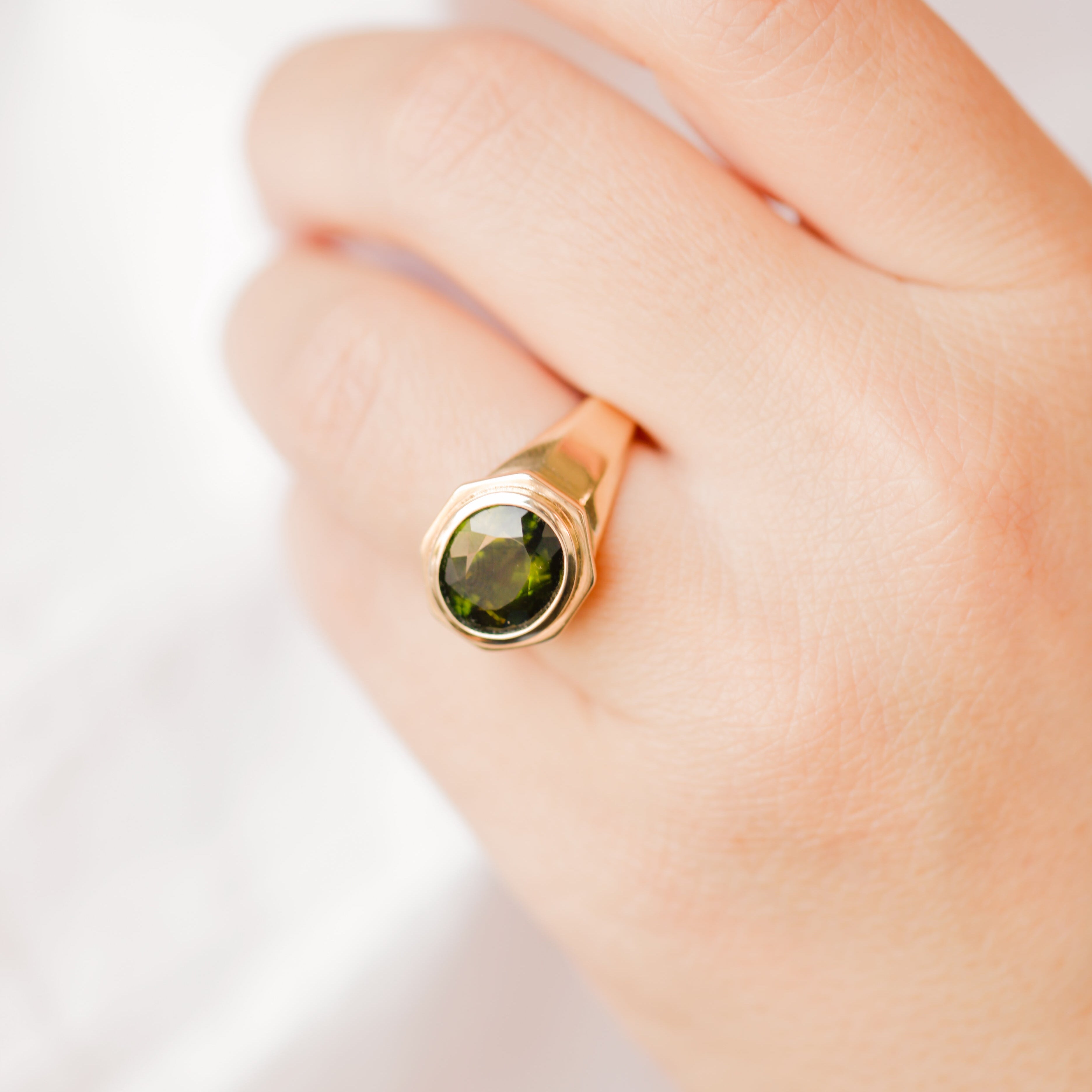 Tourmaline in Signature Petra Setting