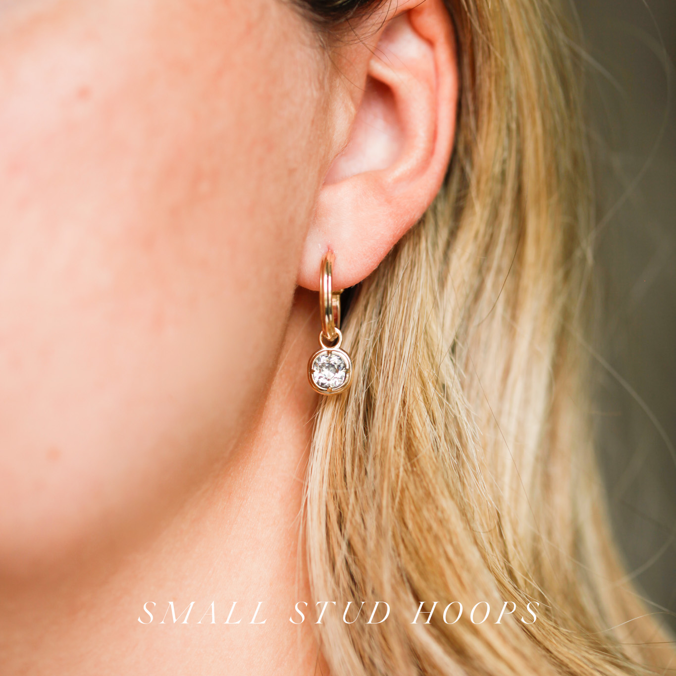 Small Charm Pendants with Old Mine Cut Diamonds