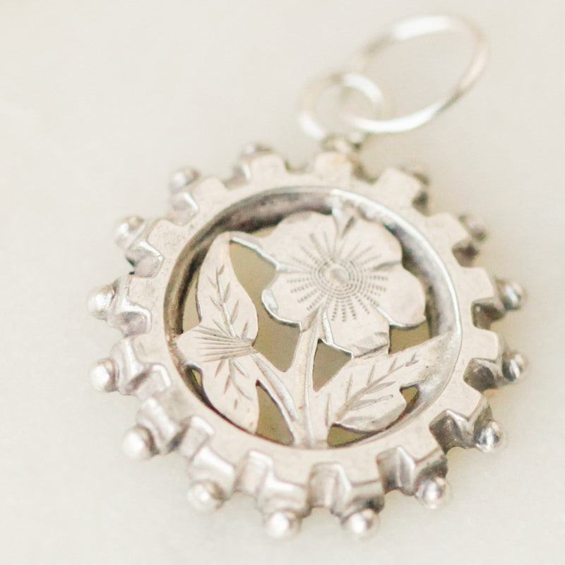 Sterling Silver Floral Charms