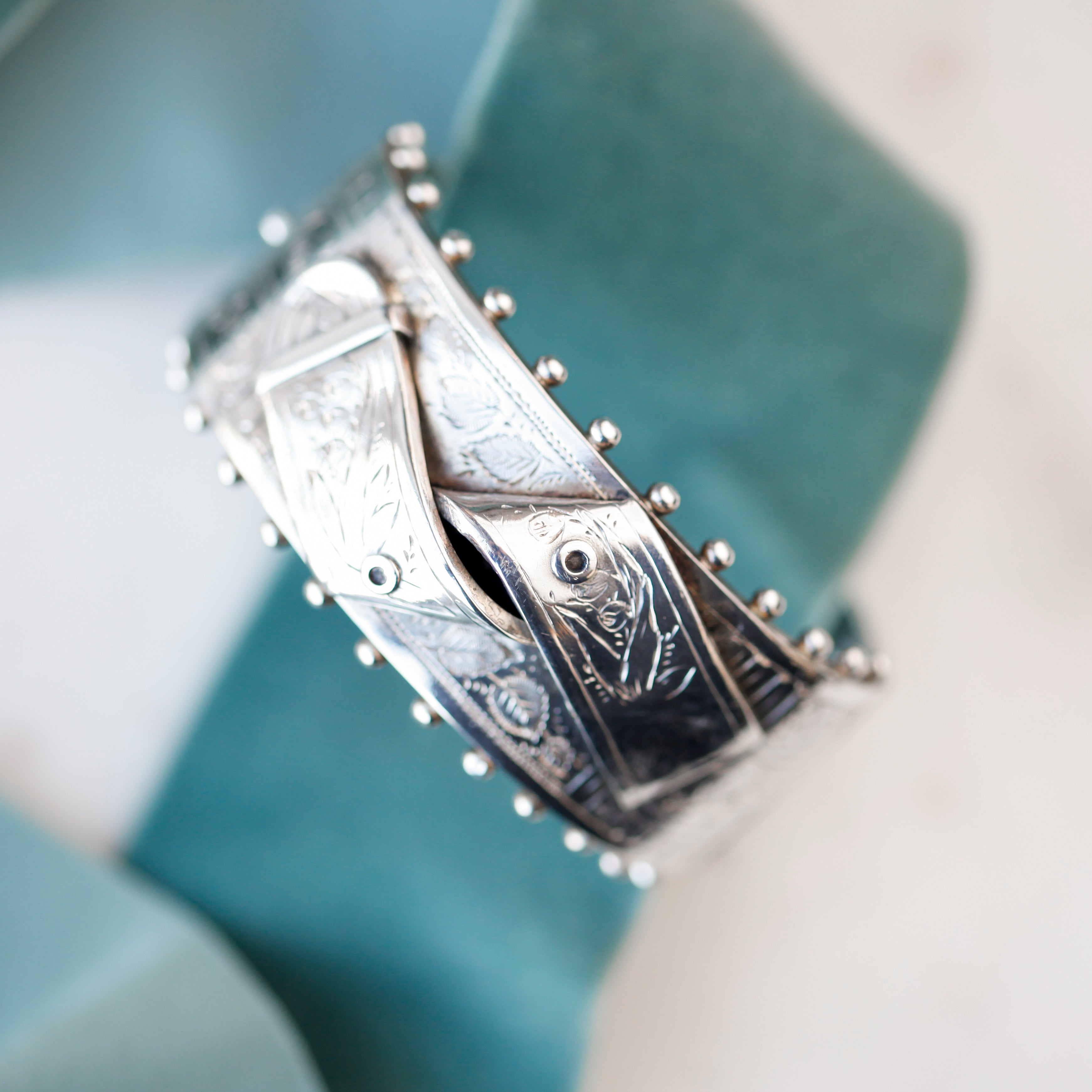 Cera Victorian Buckle Cuff