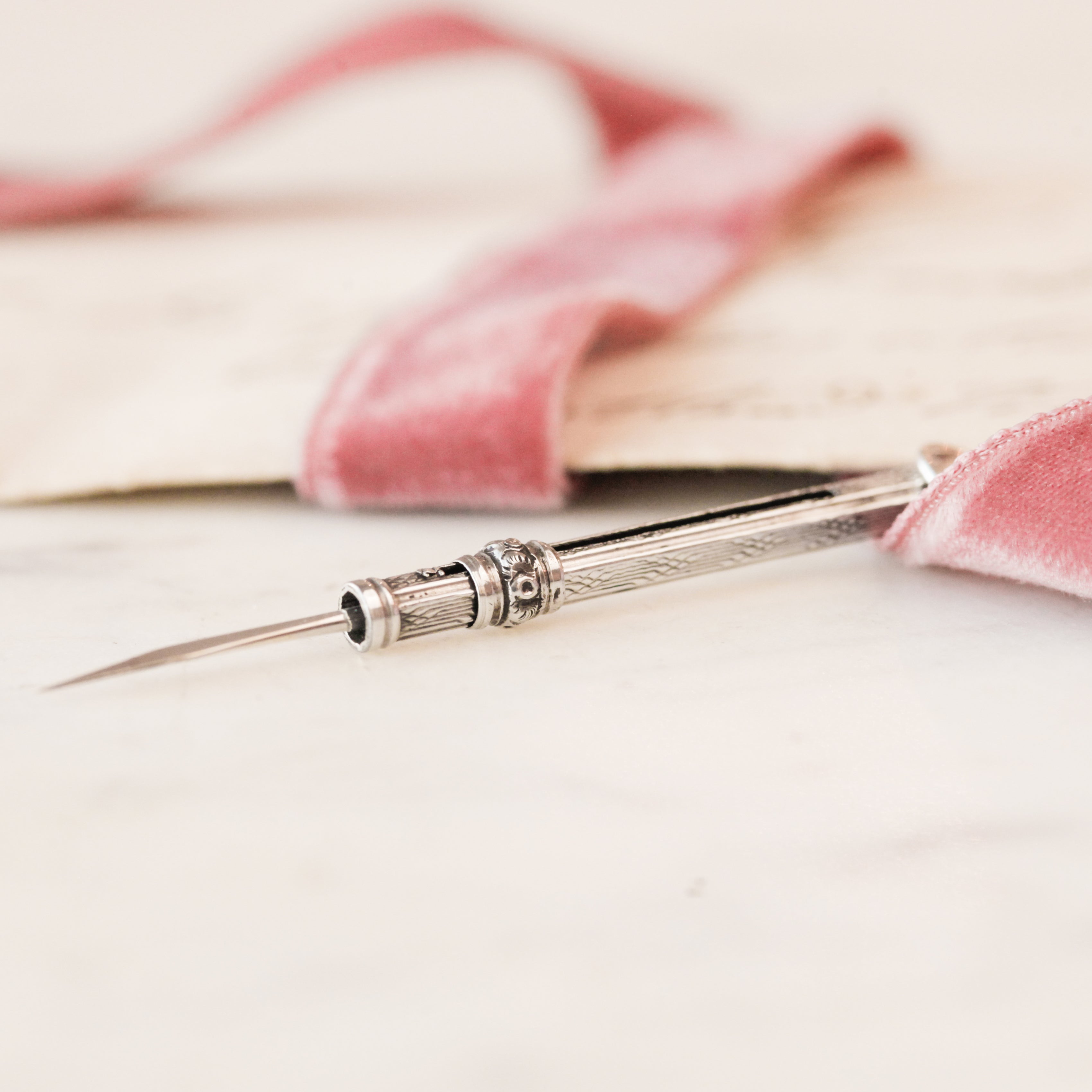 Victorian Silver Toothpick Charm