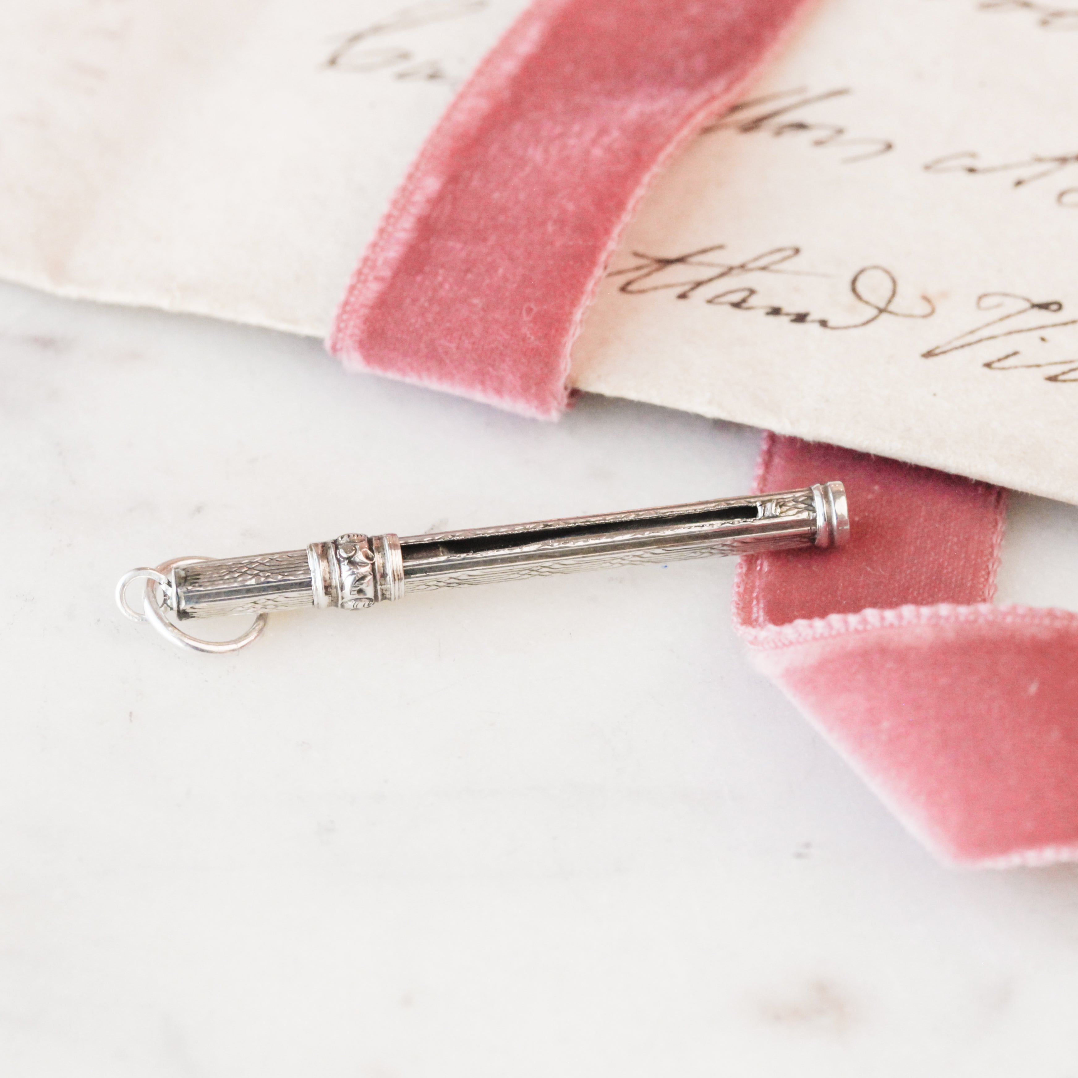 Victorian Silver Toothpick Charm