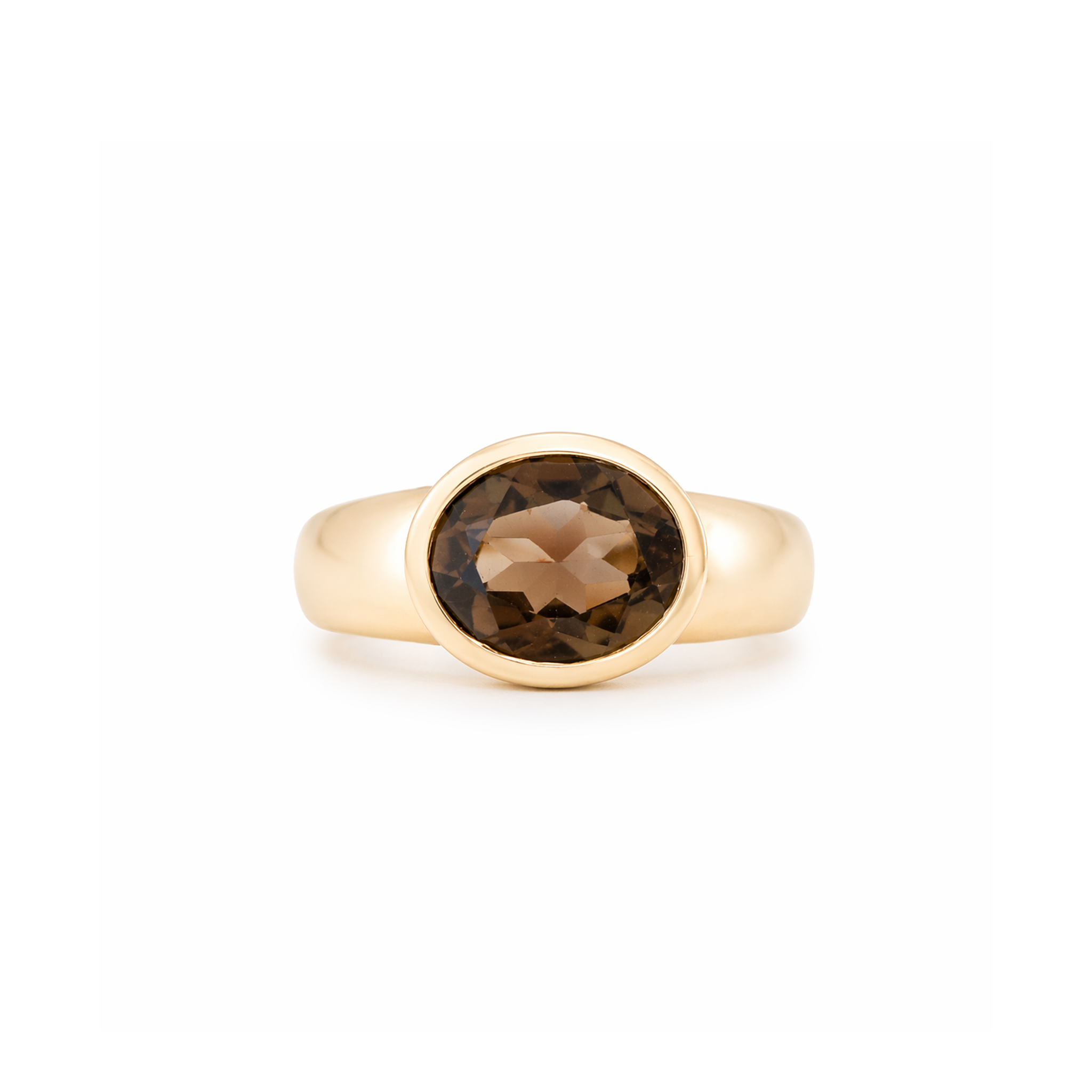 Smoky Quartz in Empire Setting