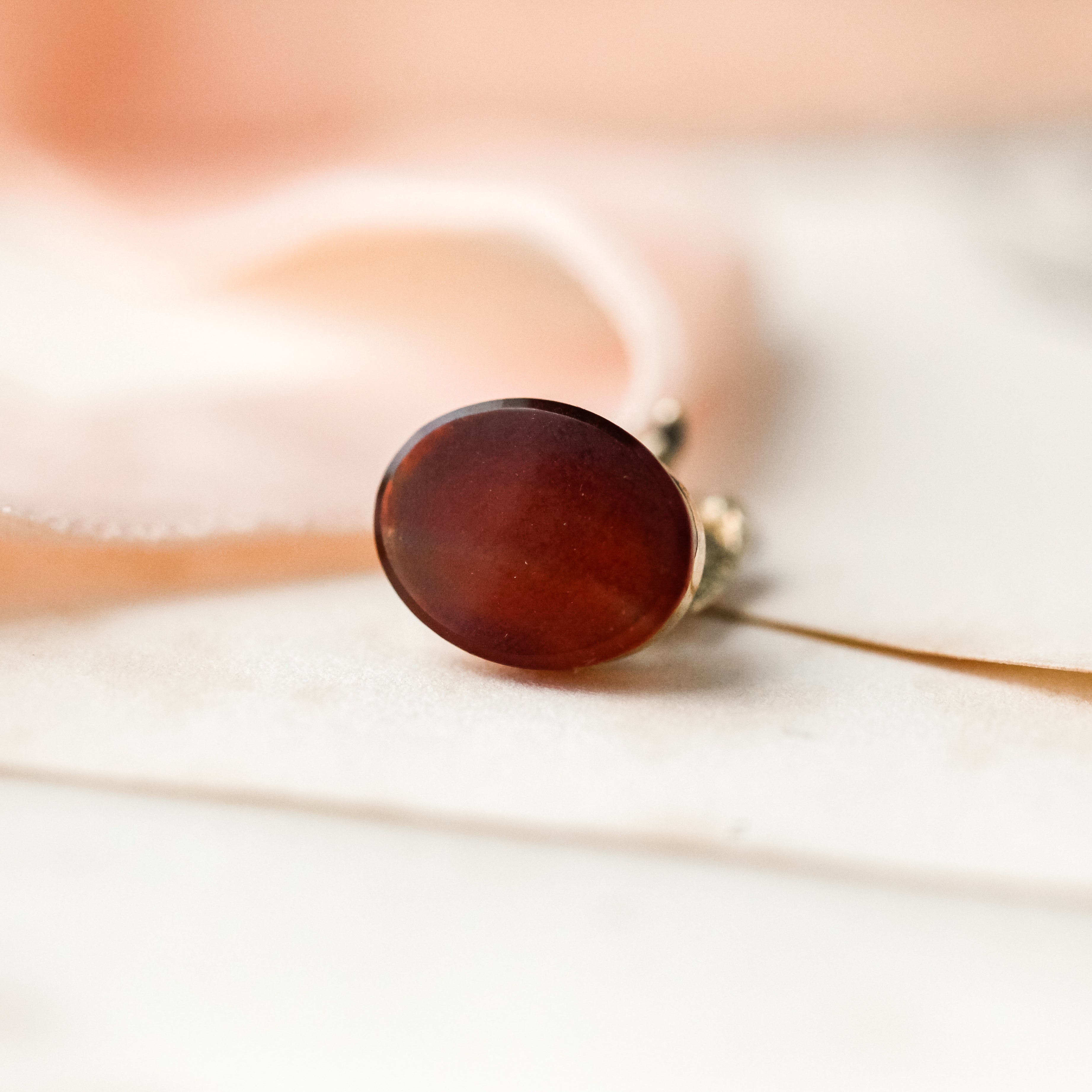 Victory Carnelian Eagle Charm