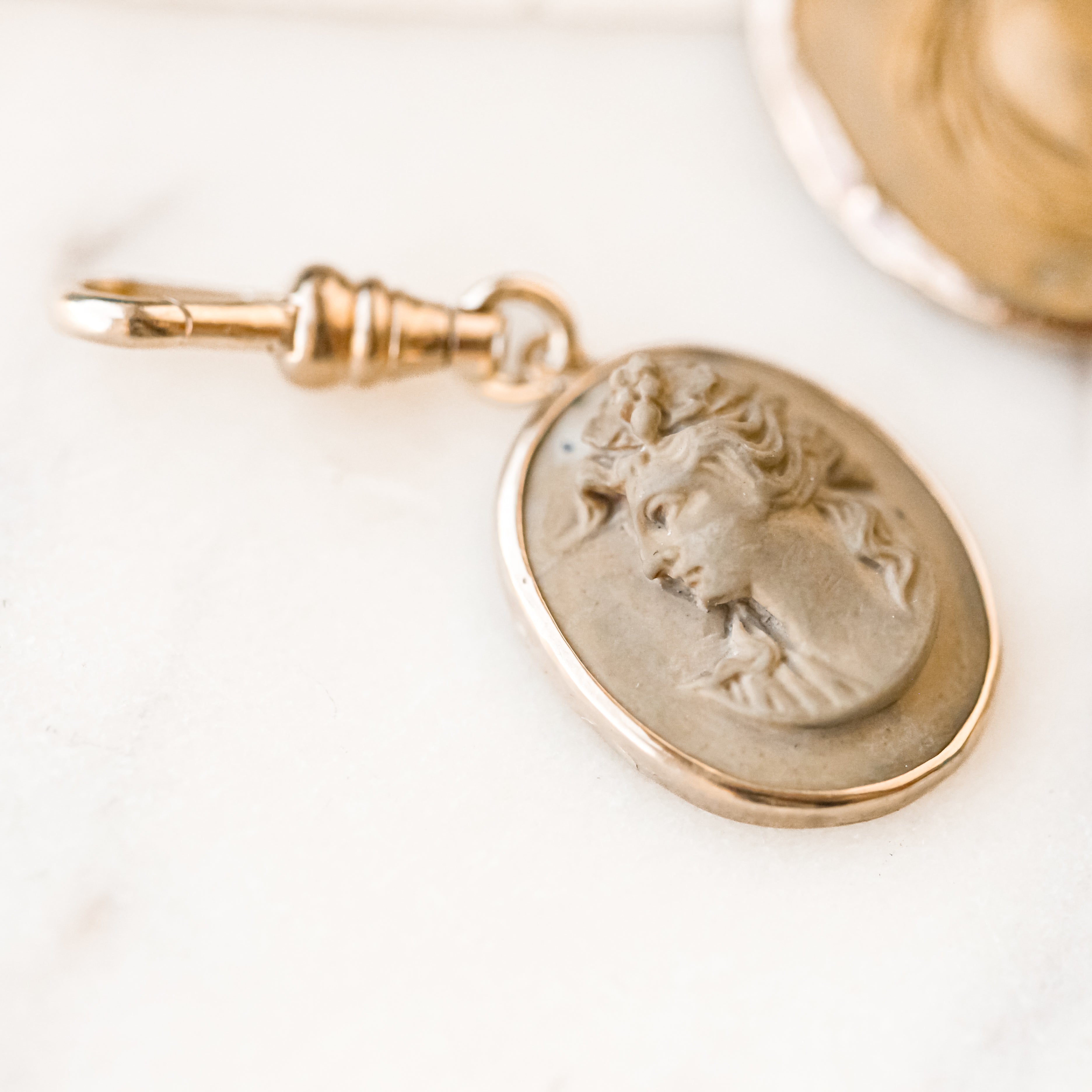 Lava Cameo Charms