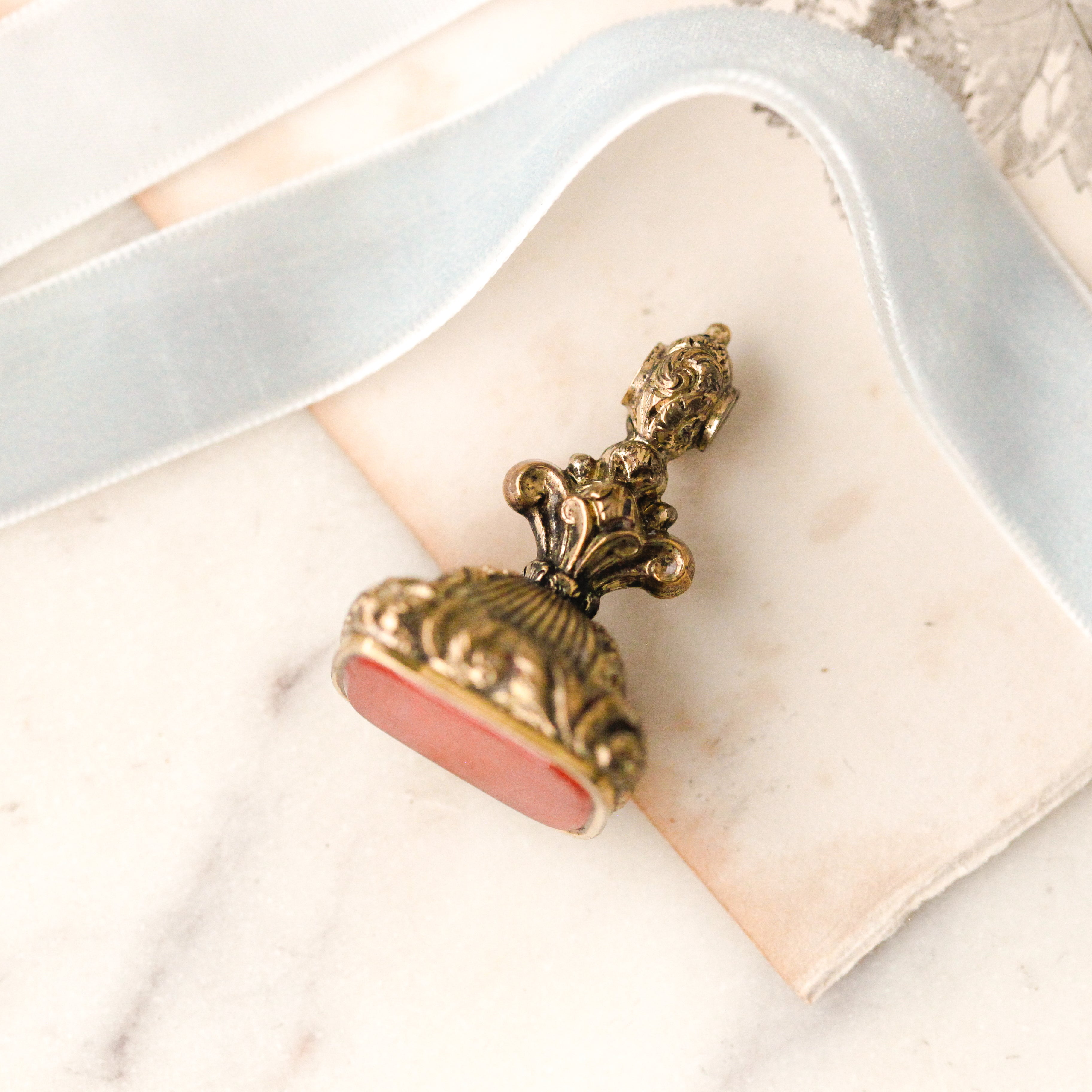 Lucy Carnelian Fob Pendant