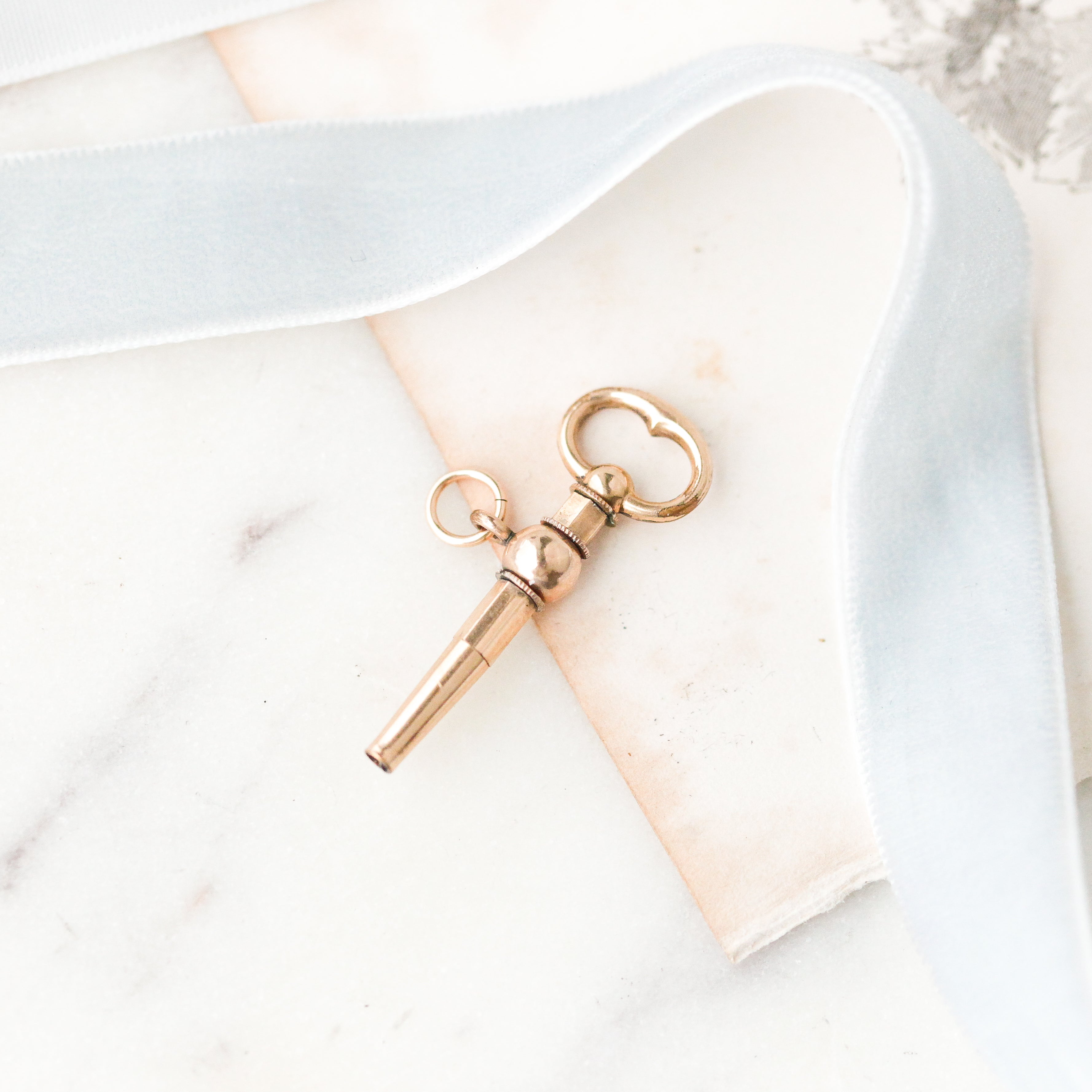 Victorian Winding Key Charm