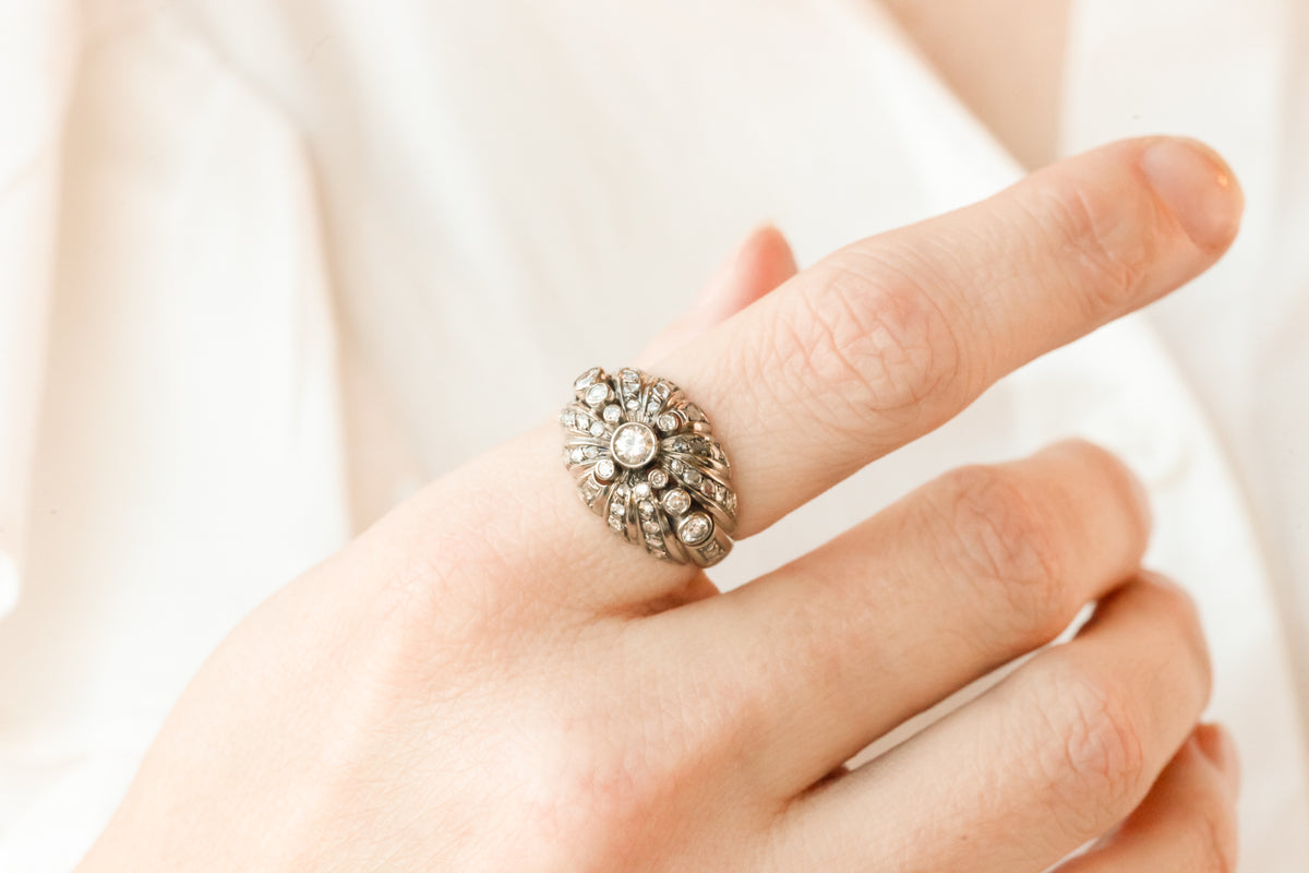 Annette Deco Diamond Ring