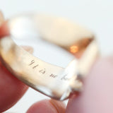 Wide Ribbon Ring