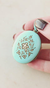 Hesse Enameled Locket
