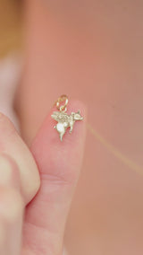 "Impossible Pig" Gold Charm